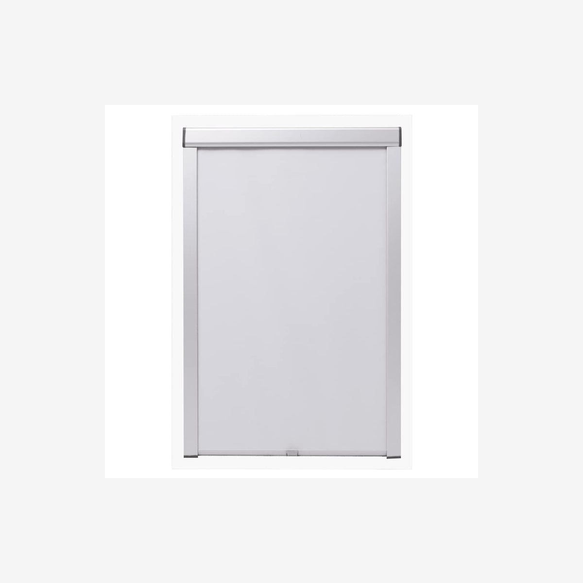 Roller Blind Blackout Fabric White 60.3 x 118 cm Window Shade Window Covering