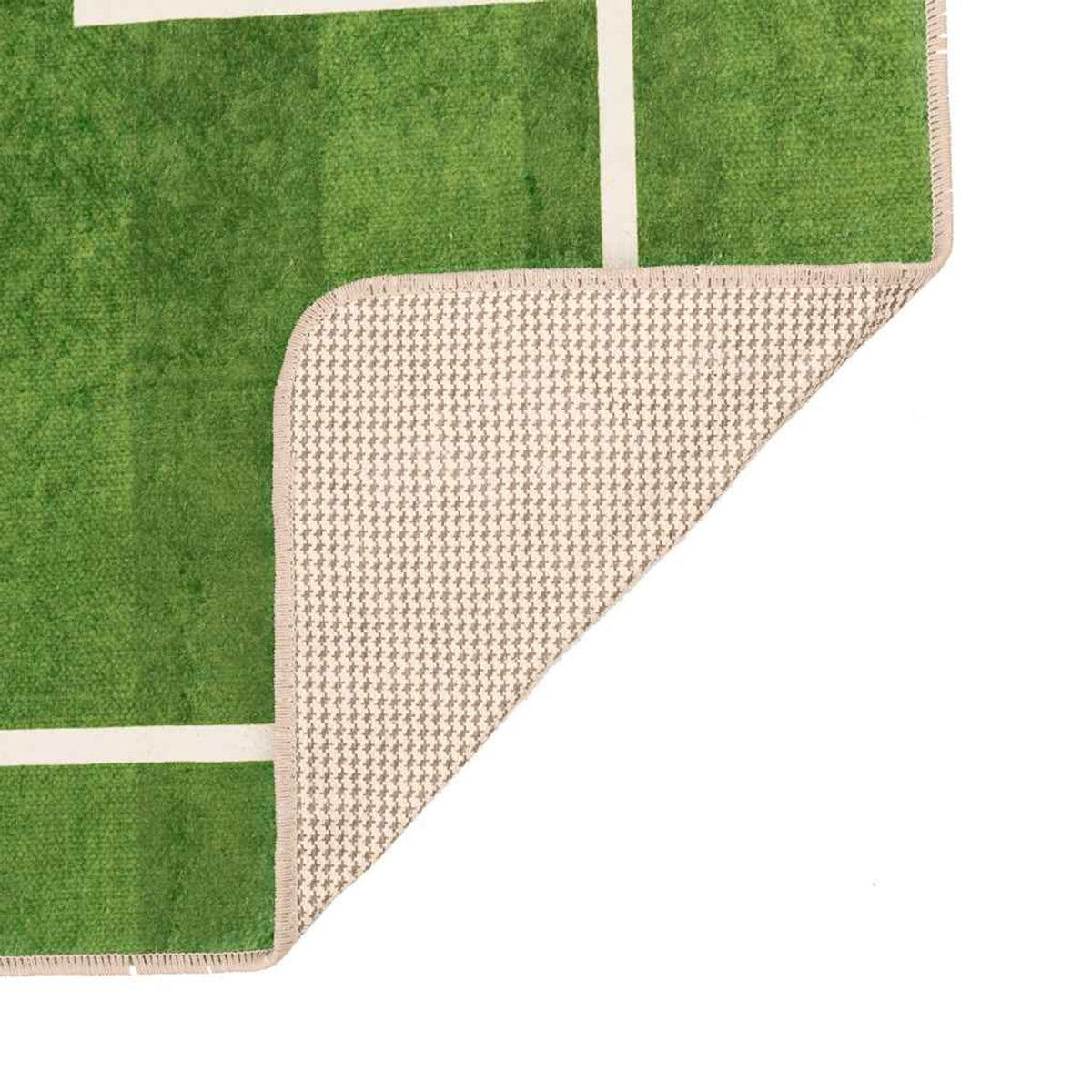 Rug Polyester Green 160 x 0.4 x 230 cm Floor Mat Home Decor Floor Covering