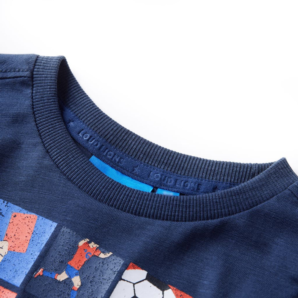 Kids T-Shirt Cotton Navy Melange 104 Children's Top Kids Clothing Variant 2