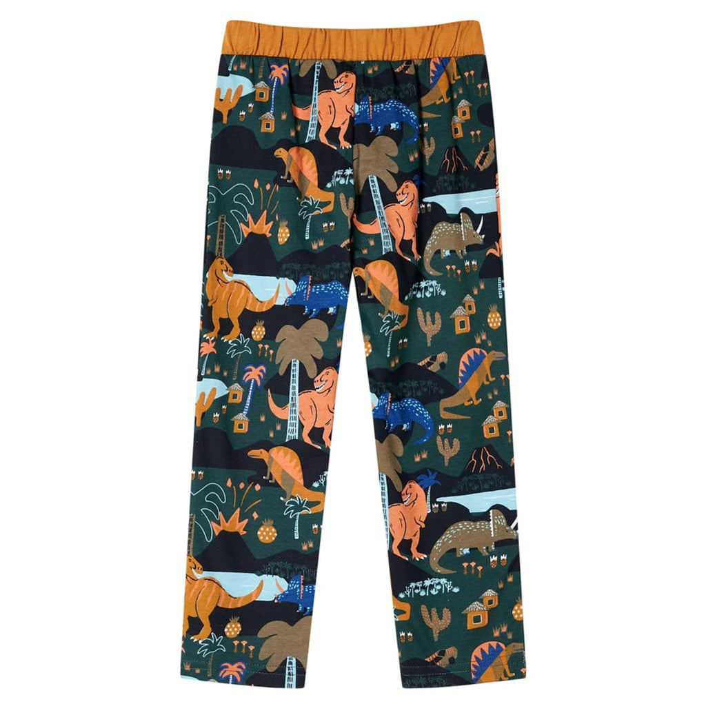 Kids' Sleepwear Cotton Dark Green 92 Kids'Pyjamas Long 92 (suitable for 1.5-2