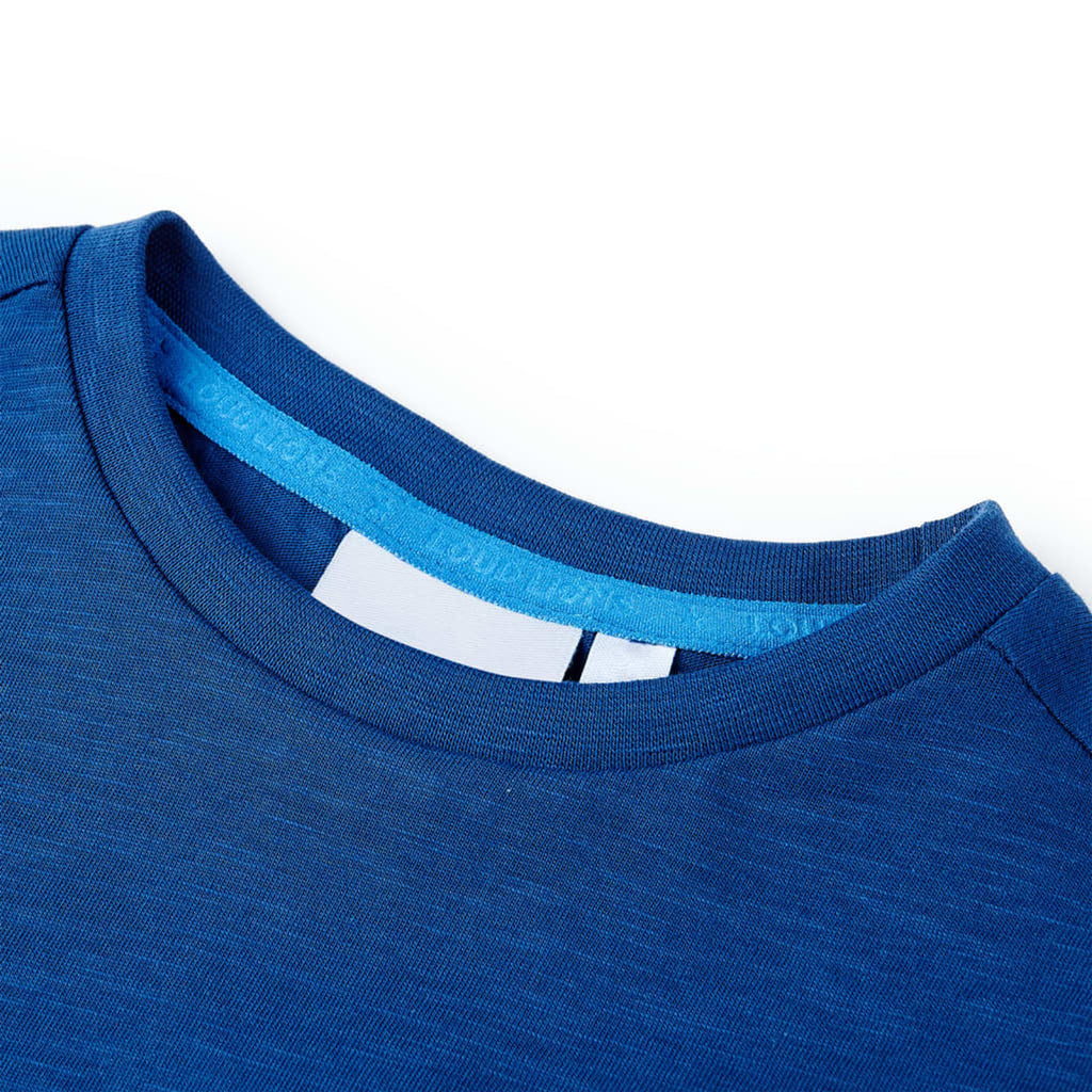 Kids T-Shirt Cotton Dark Blue 116 Children's Top Kids Clothing Kids Variant 5