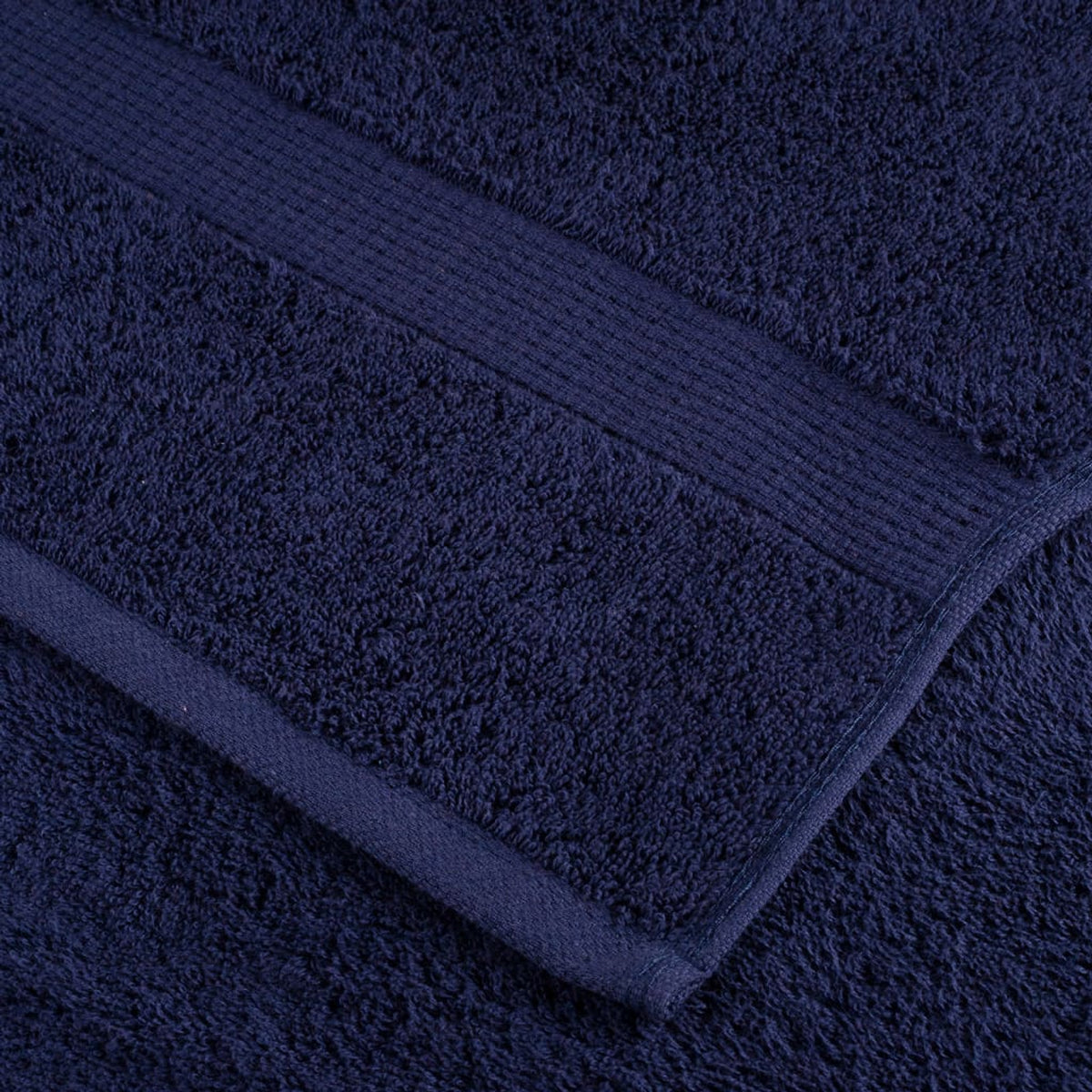 Towel Cotton Navy Blue 50 x 30 cm Bathroom Bath Linen Home Towels 10 Variant 2