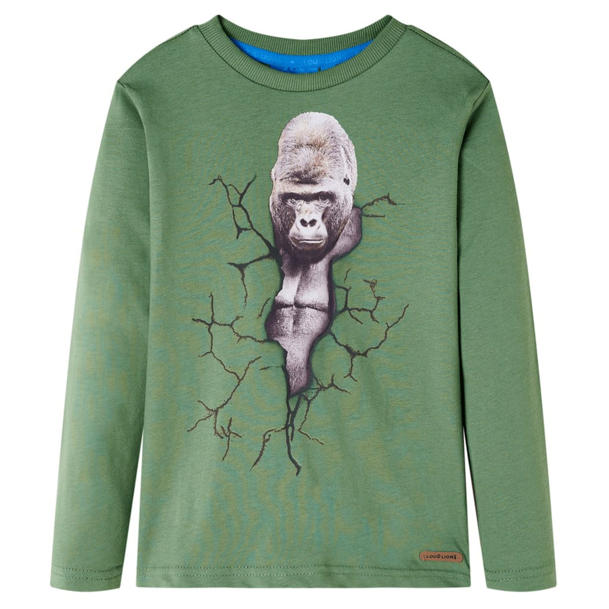 Kids T-Shirt Cotton Light Khaki 104 Children's Top Kids Clothing Variant 4