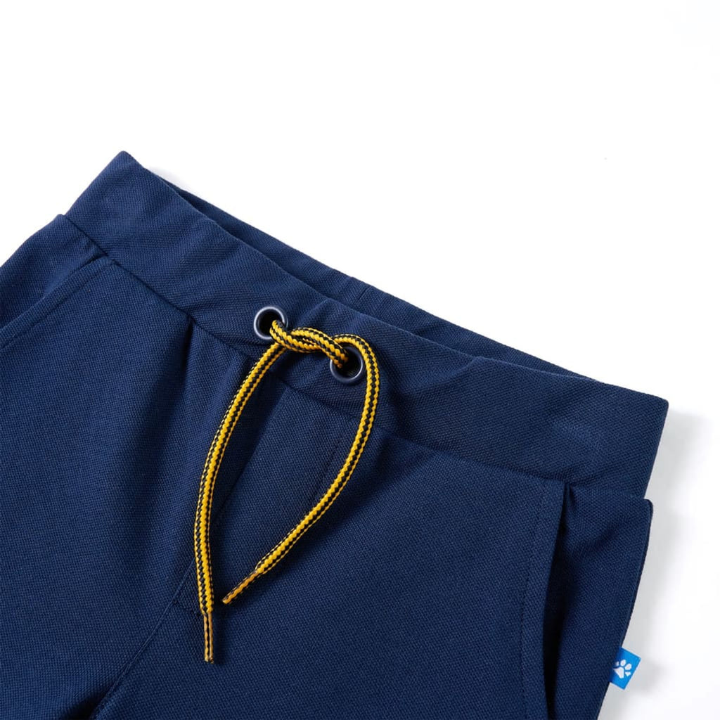Kids' Bottoms Cotton Navy 104 Kids' Bottom Kids'Pants Drawstring 104 (suitable