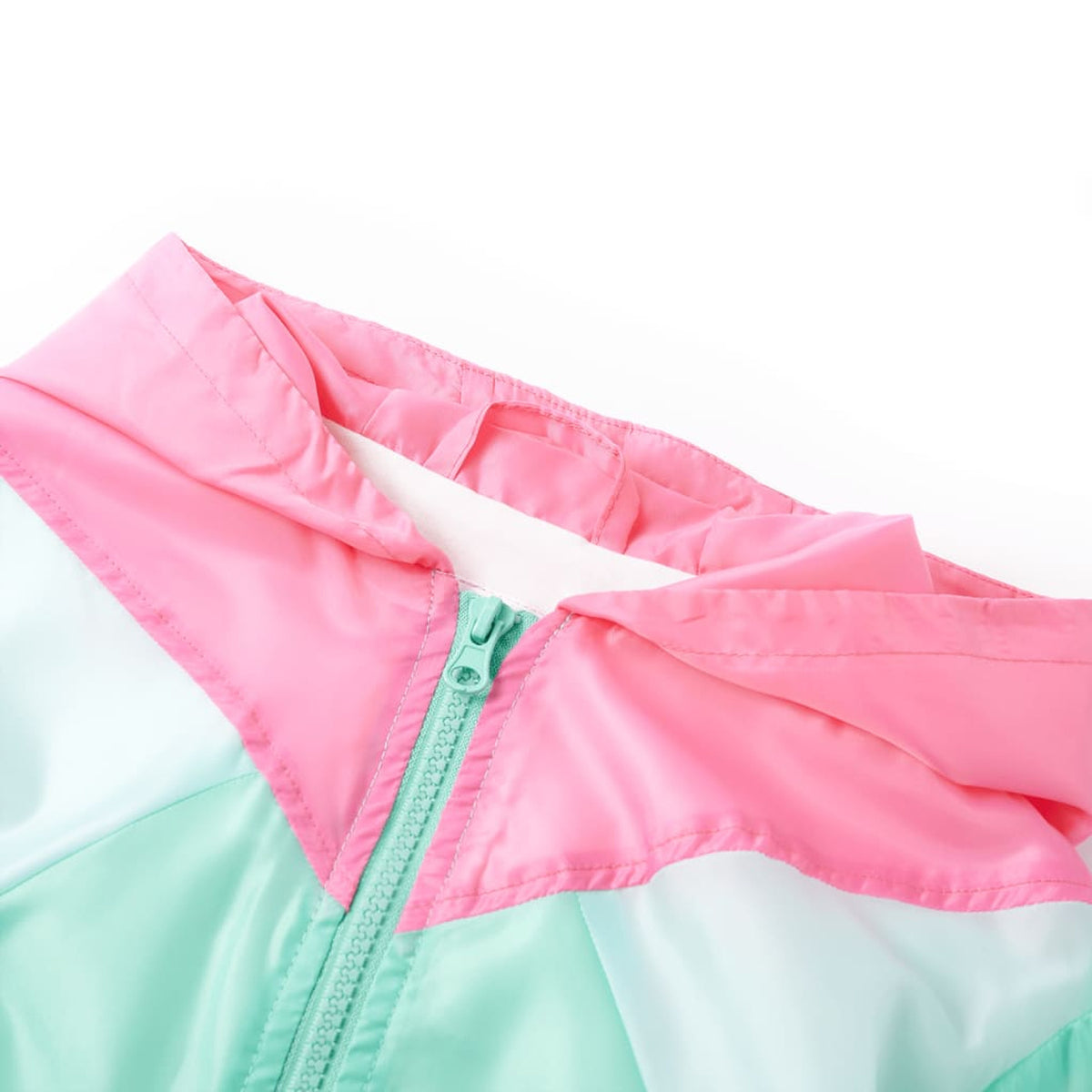 Kids'Hooded Jacket Polyester Green 116 Kids' Outerwear Zip Multicolour 116