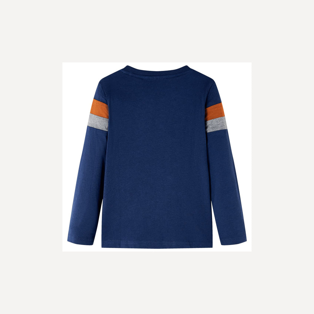 Kids T-Shirt Cotton Navy Blue 116 Children's Top Kids Clothing Kids Variant 2