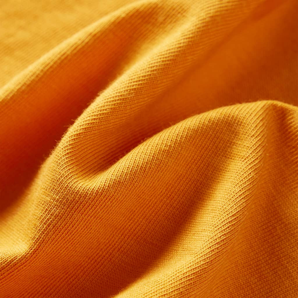 Kids T-Shirt Cotton Ochre 104 Children's Top Kids Clothing Kids Wear Variant 2