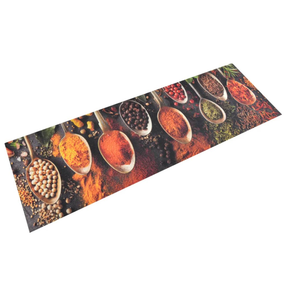 Rug Velvet (100% Polyamide) Multicolour 180 x 60 x 0.5 cm Floor Mat Variant 2