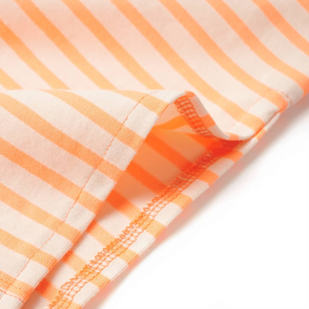 Kids'Straight Skirt Cotton Fluorescent Orange 128 Kids' Bottoms Kids' Bottom
