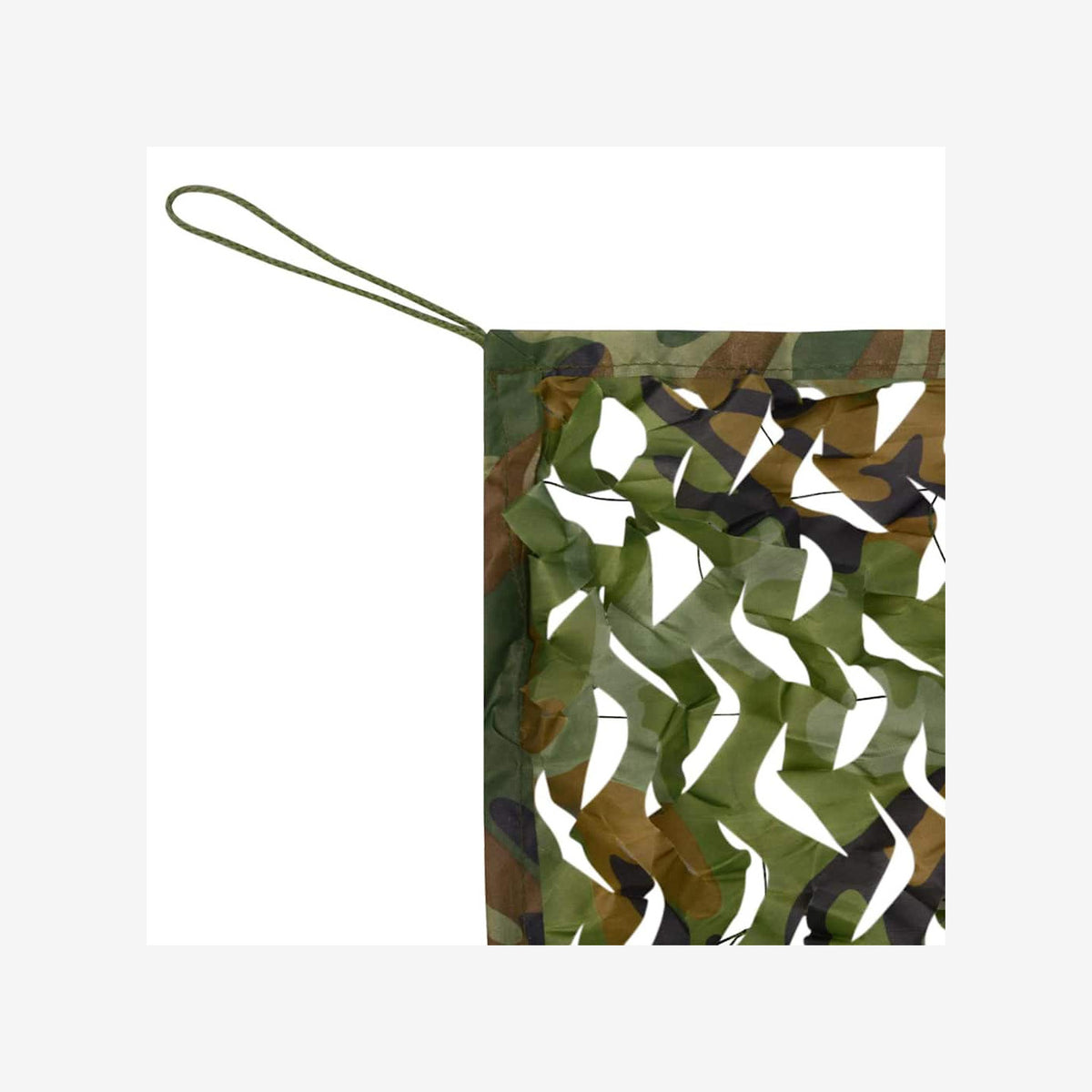 Camouflage Net Oxford Fabric Green UV Resistant With Storage 800 x 150 cm Bag