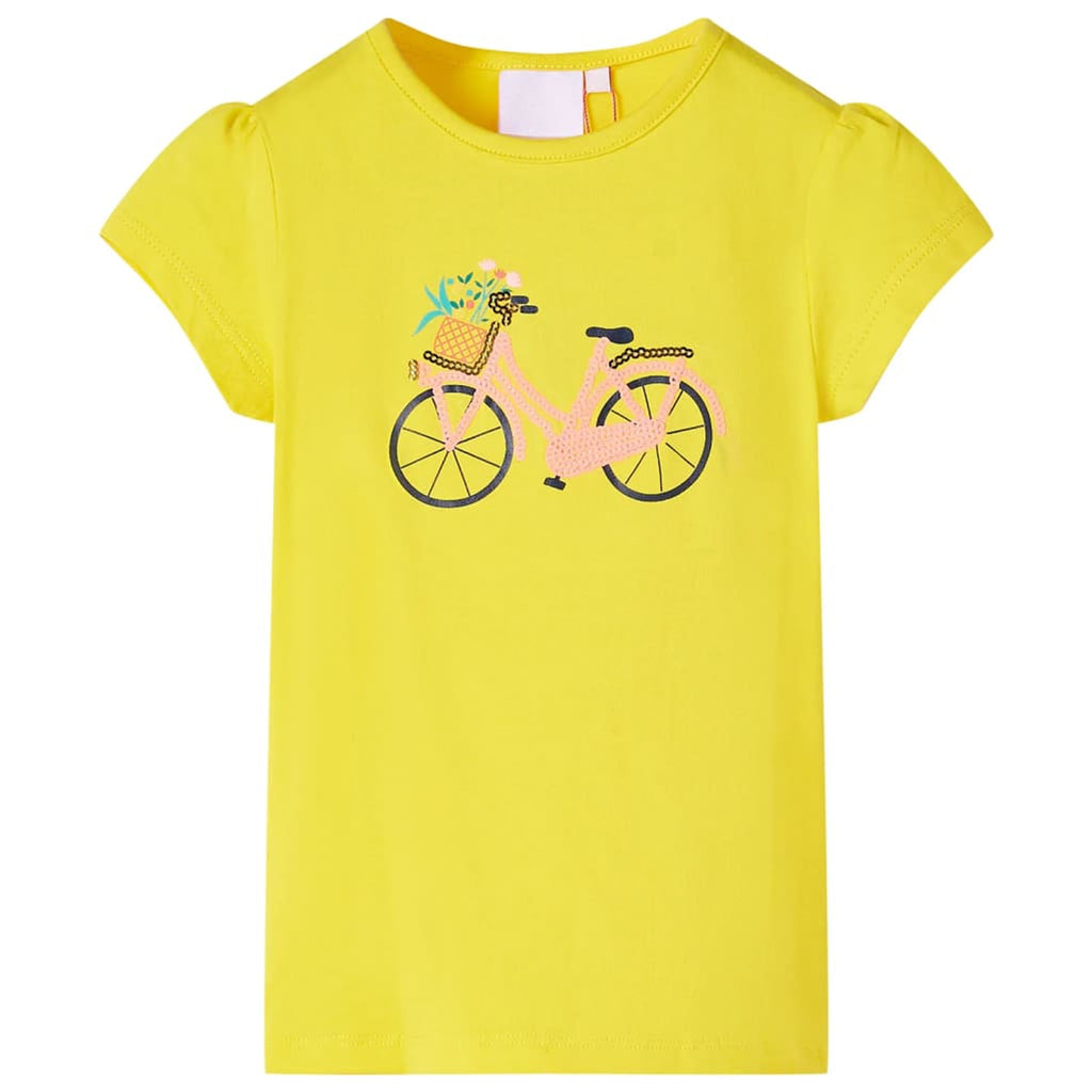 Kids T-Shirt Cotton Yellow 116 Children's Top Kids Clothing Kids Variant 2