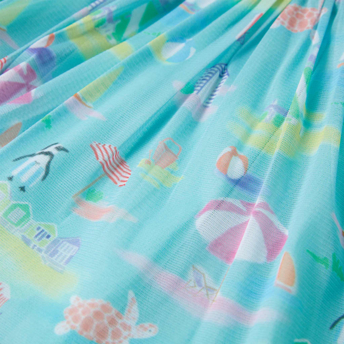 Kids'Pleated Skirt Light Aqua 116 Kids' Bottoms Kids' Bottom 116 (suitable for