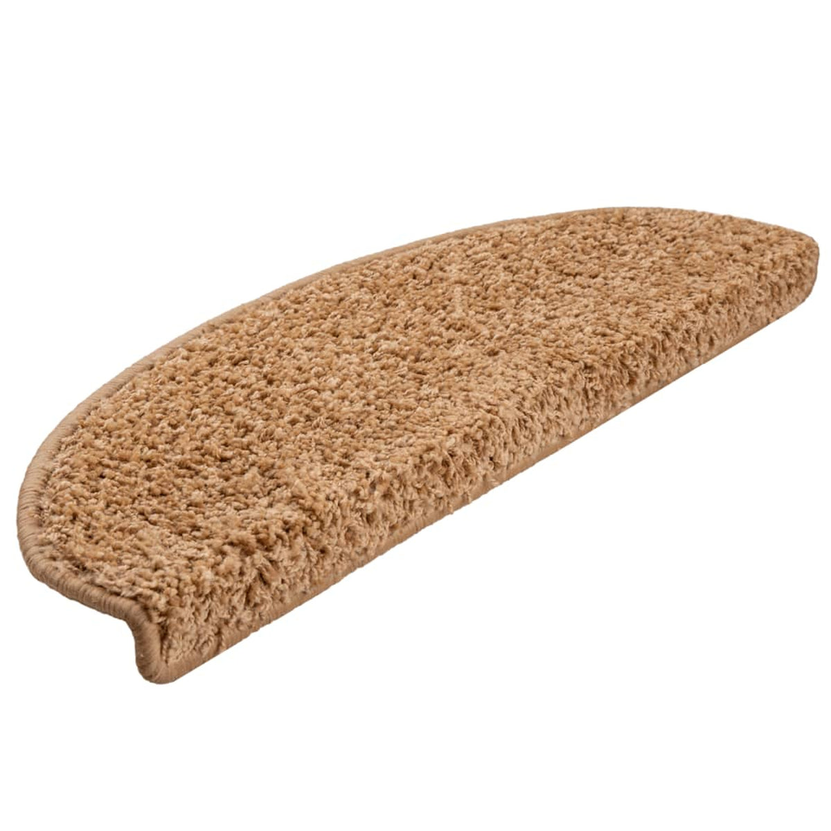 Stair Mats Half Round Large Pp Tufted Beige 65 x 25 x 4 cm Floor Mat Home 15