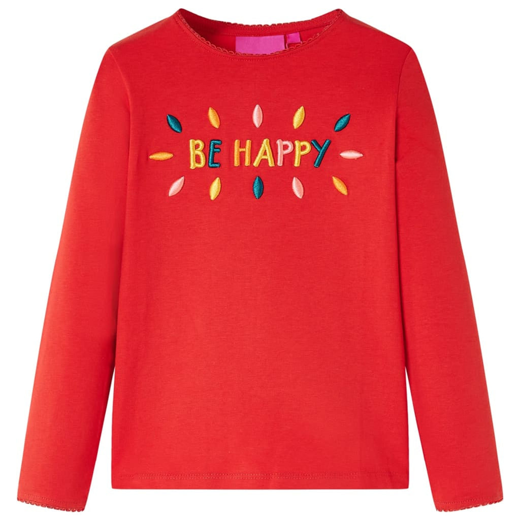 Kids T-Shirt Cotton Red 116 Children's Top Kids Clothing Kids Wear Variant 9