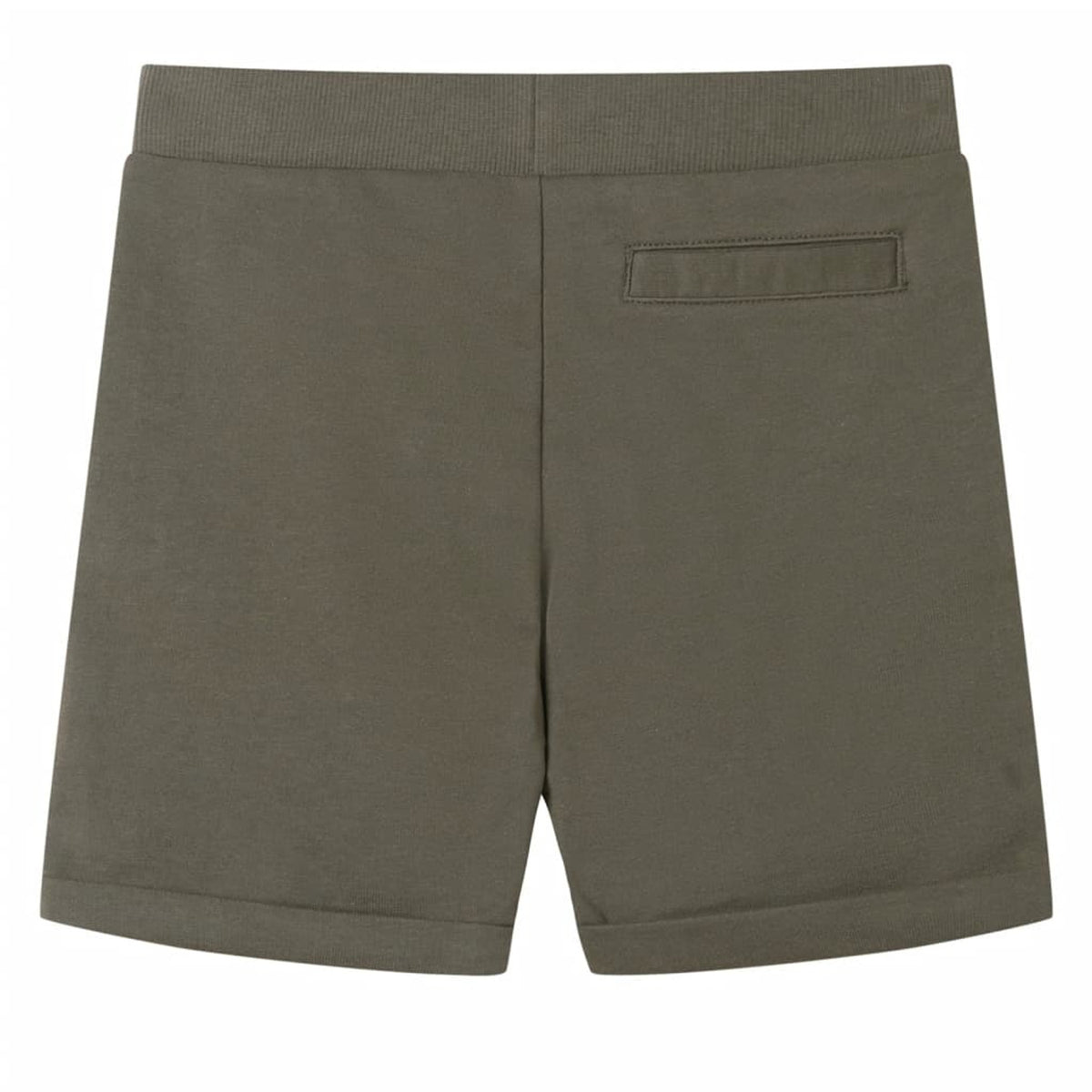 Shorts Cotton Dark Khaki 140 Kids' Bottoms Kids' Bottom Kids'Shorts Drawstring