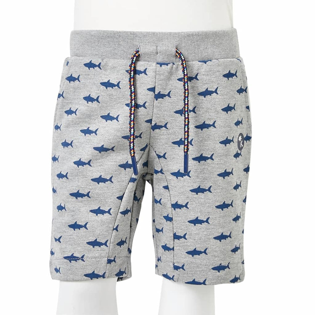 Shorts Cotton Light Grey Melange 116 Kids' Bottoms Kids' Bottom Kids'Shorts
