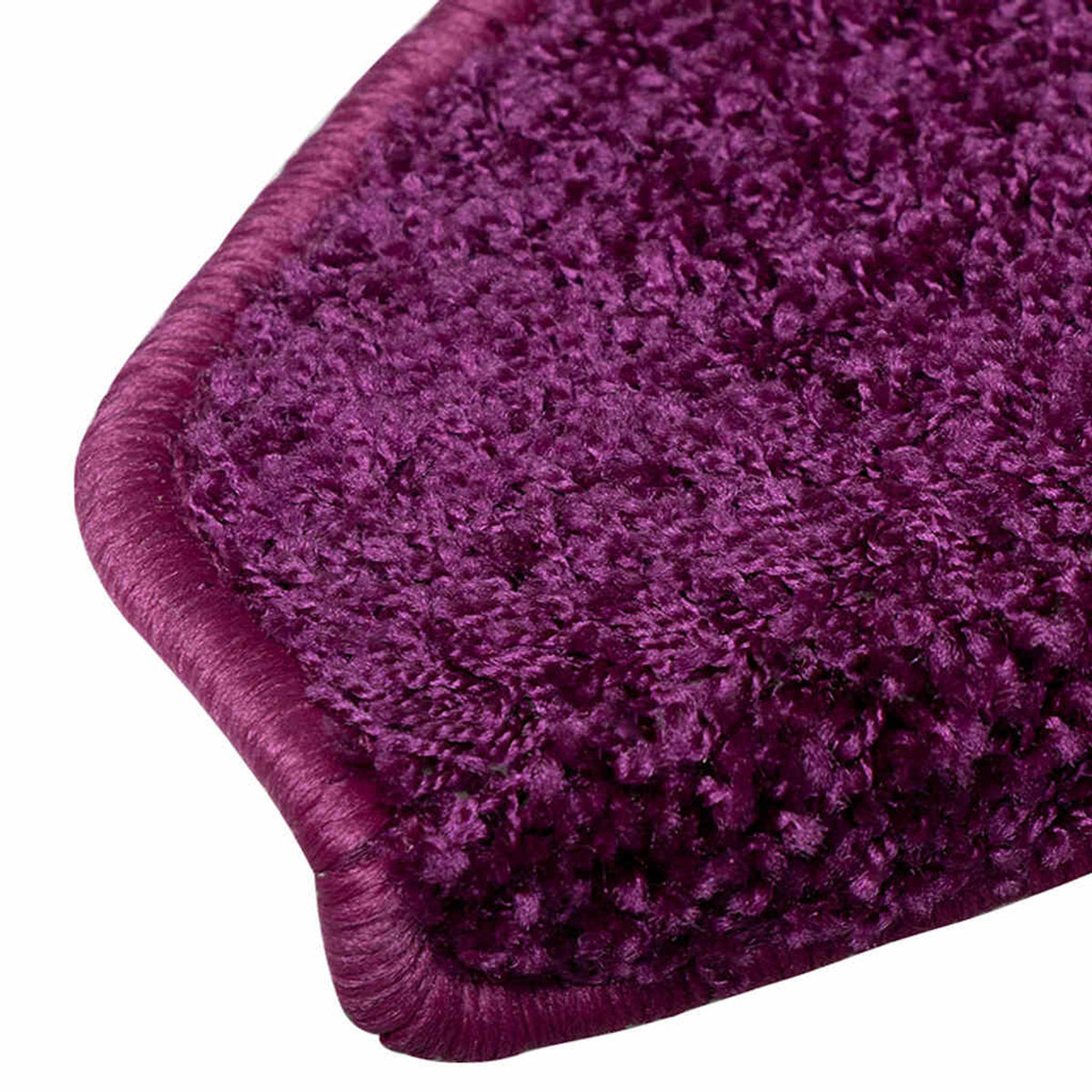 Stair Mats Violet Half Round Pp Tufted 65 x 25 x 4 cm Floor Mat Home Non Slip