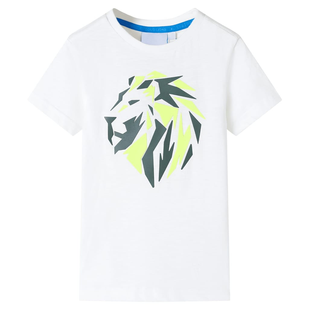 Kids T-Shirt Cotton Ecru 116 Children's Top Kids Clothing Kids Wear Variant 10