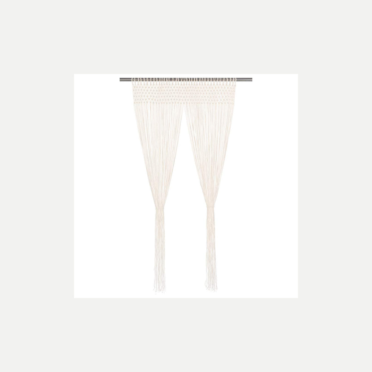 Curtain Cotton Cream 240 x 140 cm Window Dressing Home Furnishings Curtains