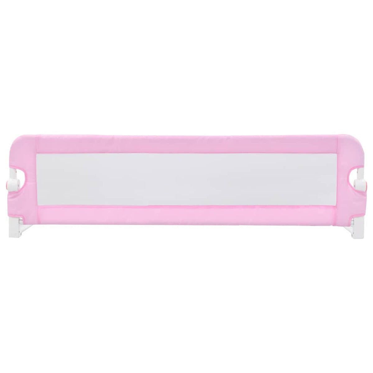 Toddler Safety Bed Rail Polyester Pink 120 x 40.5 x 42 cm Child Bed Guard 5x42cm