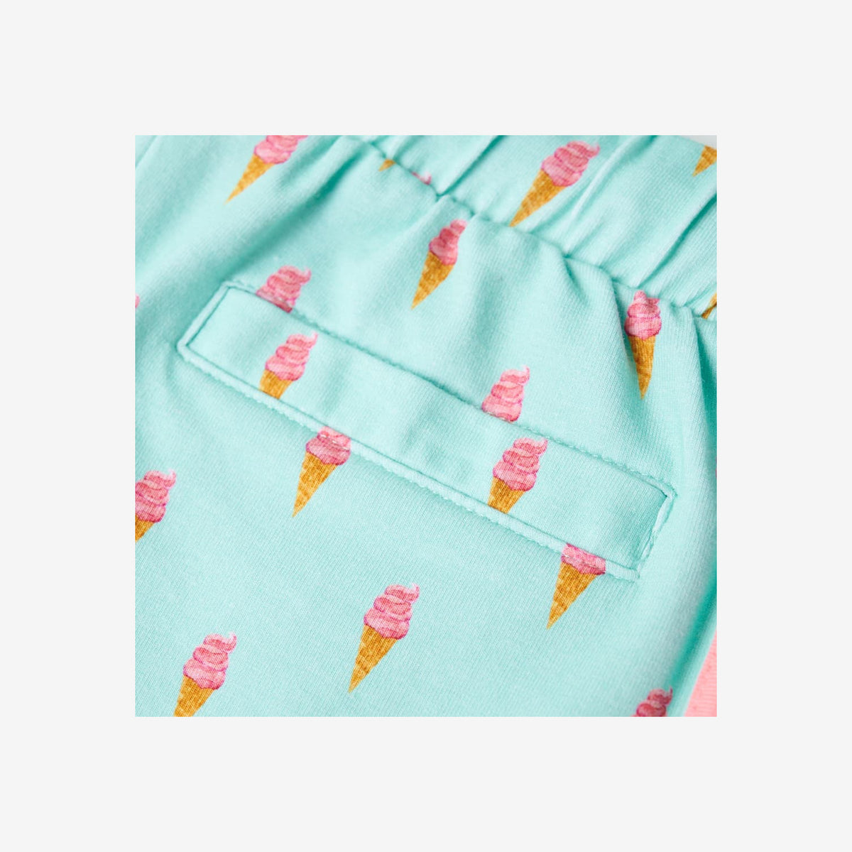 Shorts Cotton Light Mint 104 Kids' Bottoms Kids' Bottom Kids'Shorts Drawstring