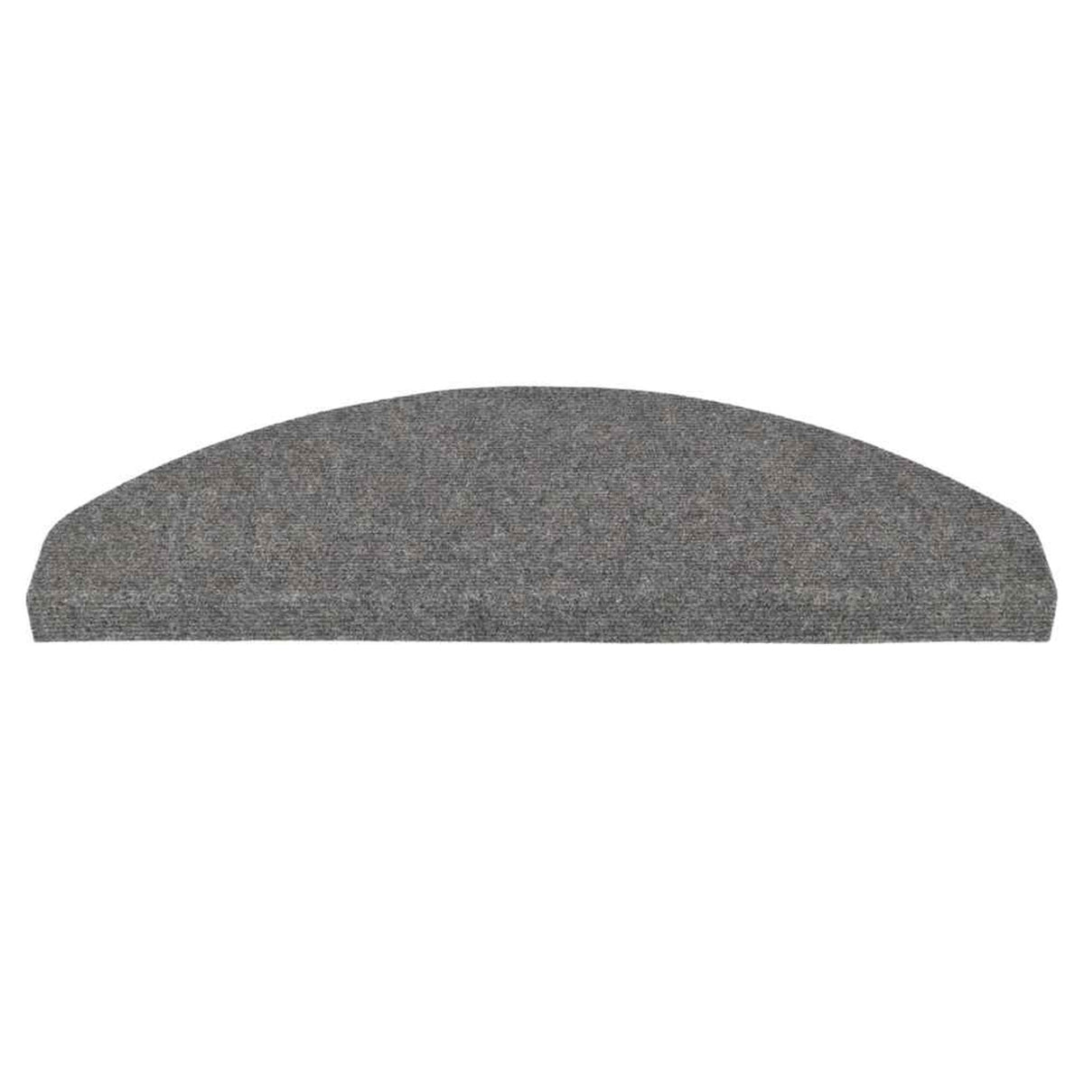 Stair Mats Self-Adhesive Needle Felt Fabric (95%Pes Grey 65 x 22.5 x 3.5 cm