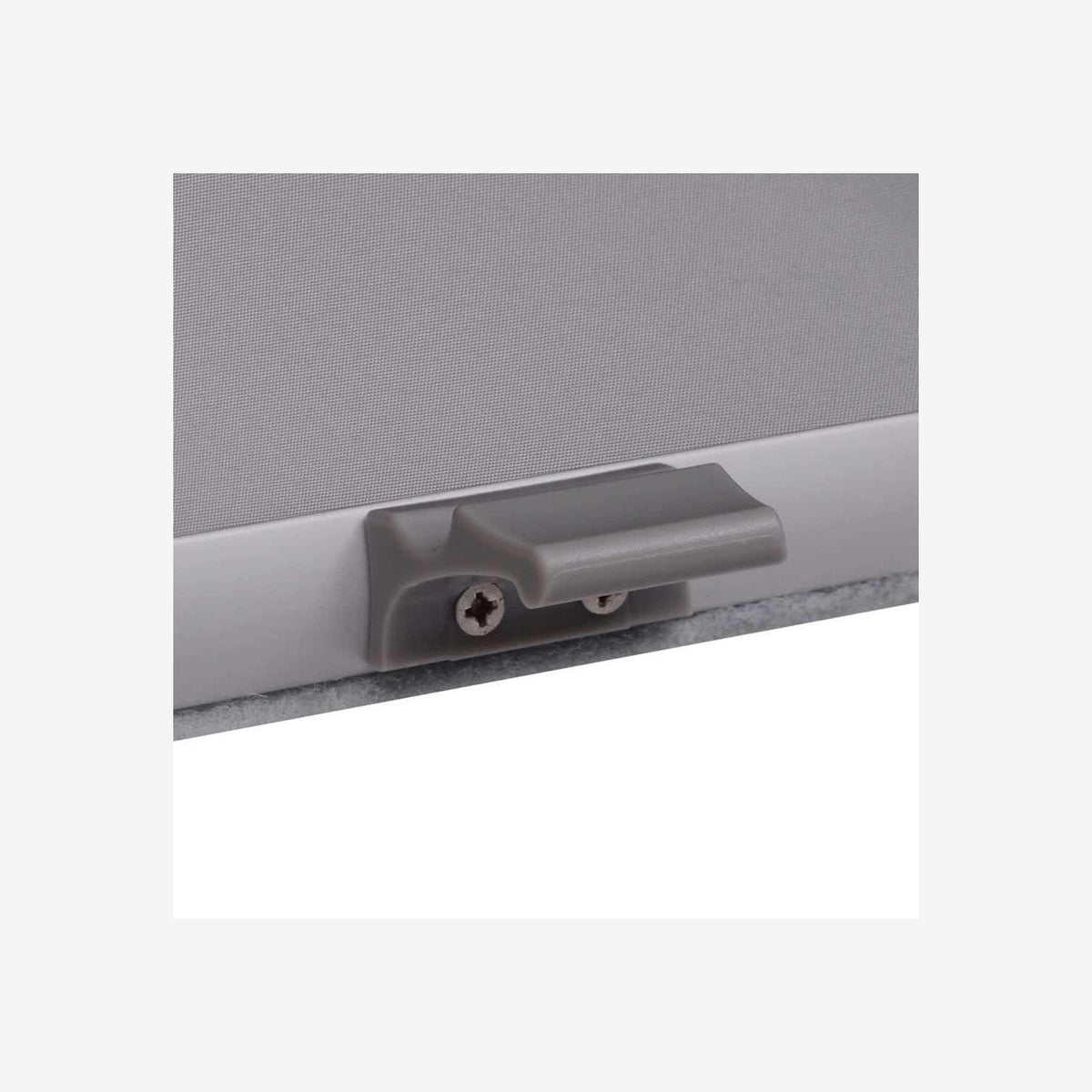 Roller Blind Blackout Fabric Grey 39.7 x 77.4 cm Window Shade Window Covering