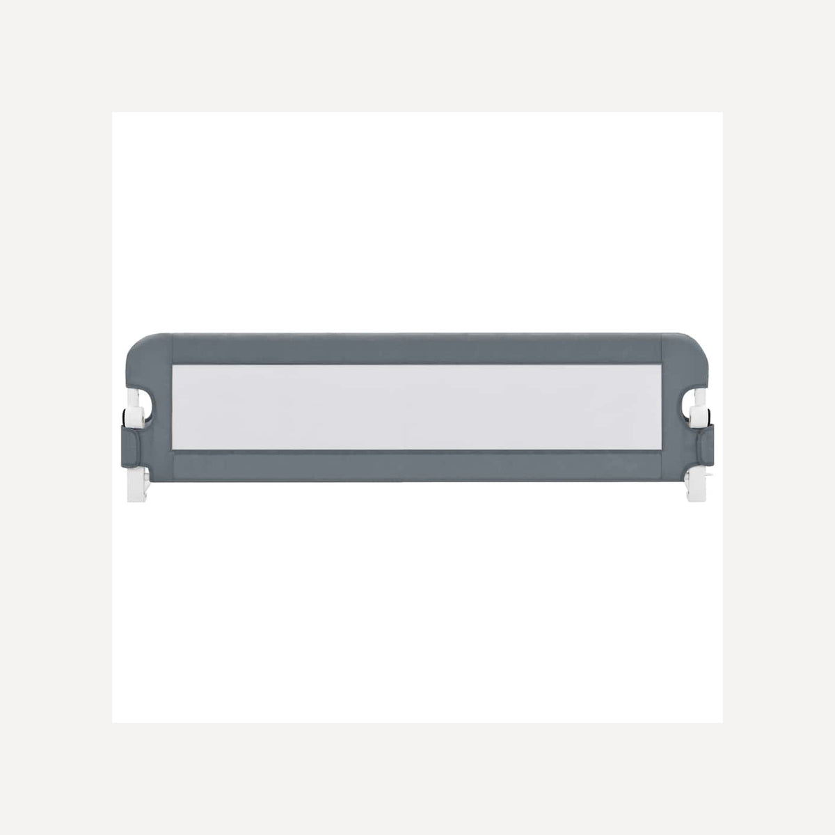 Toddler Safety Bed Rail Polyester Grey 120 x 40.5 x 42 cm Child Bed Guard 5x42cm