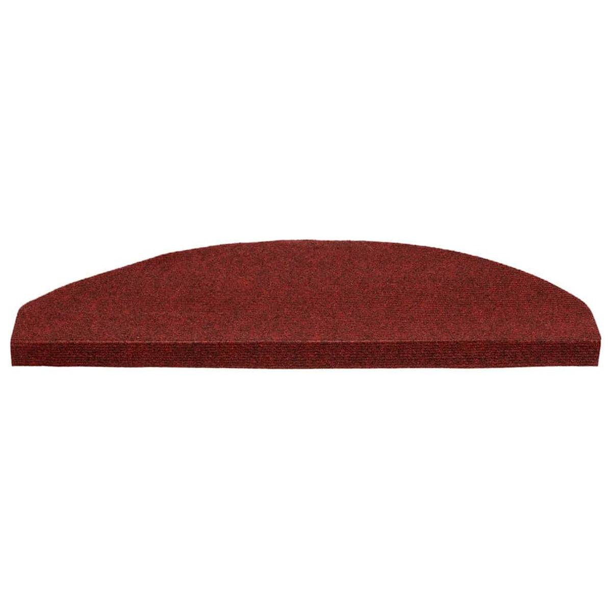 Stair Mats Self-Adhesive Needle Felt Fabric (95%Pes Red 65 x 22.5 x 3.5 cm