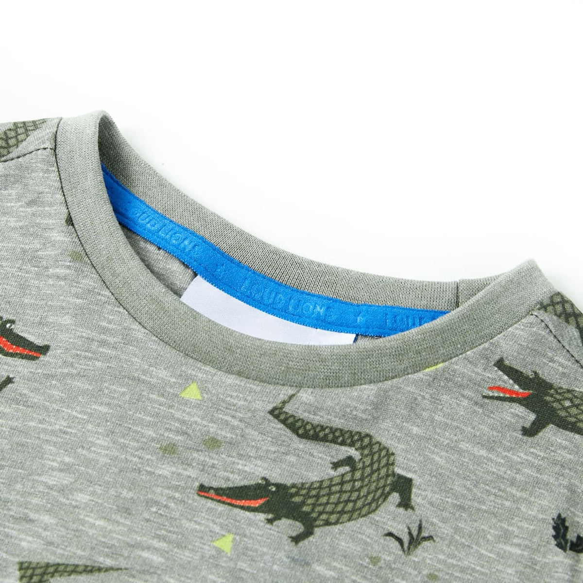 Kids T-Shirt Cotton Light Khaki Melange 140 Children's Top Kids Clothing 140