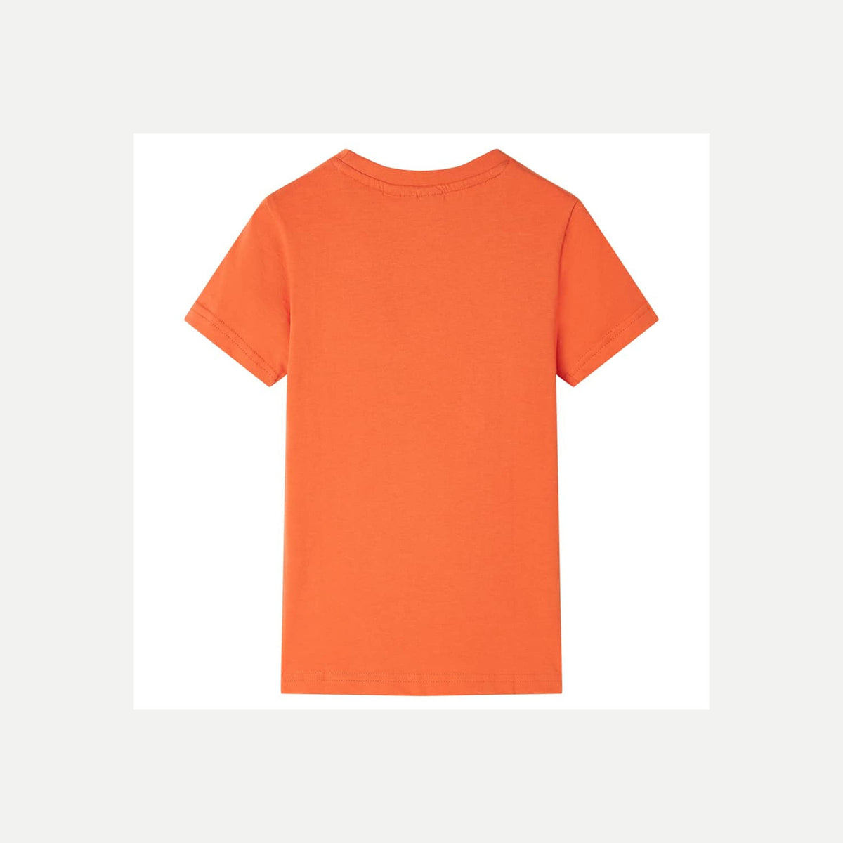 Kids T-Shirt Cotton Bright Orange 128 Children's Top Kids Clothing Variant 2