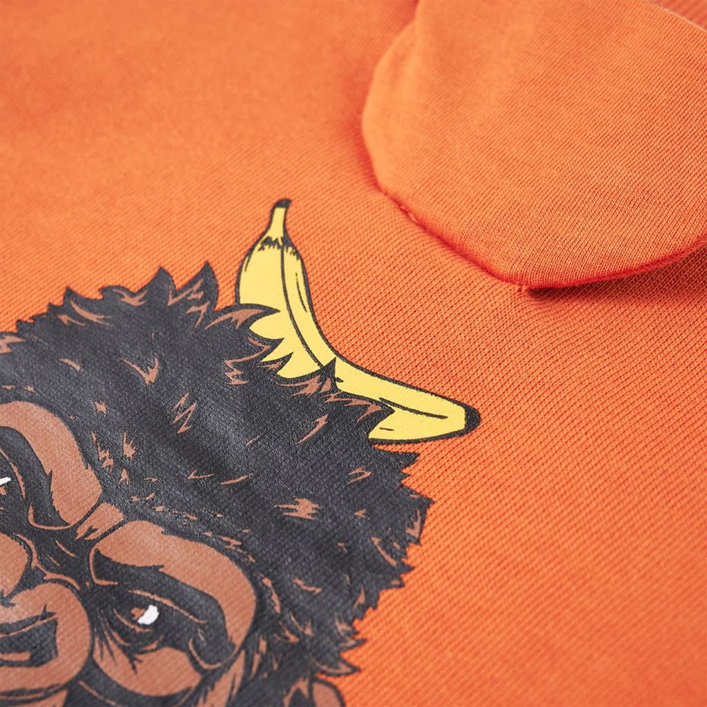 Sweatshirt Cotton Dark Orange 104 Kids Clothing Children's Top Kids Wear 104