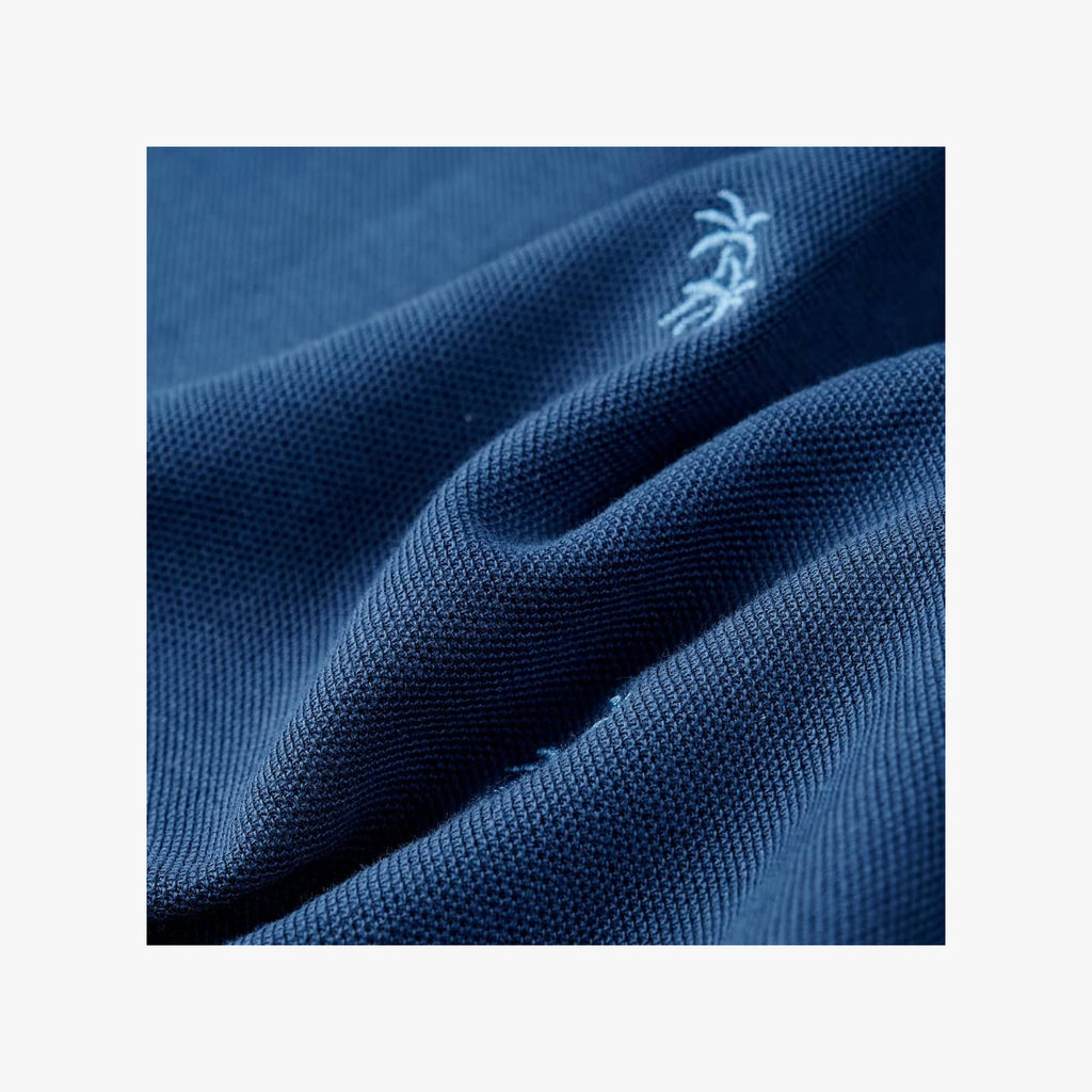 Kids'Polo Shirt Dark Cotton Dark Blue 104 Kids Clothing Children's Wear 104