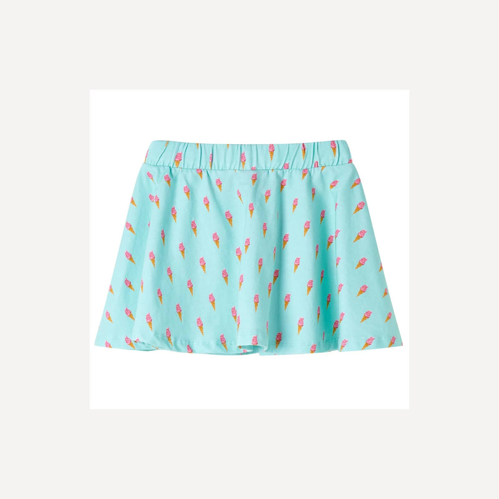 Kids'Skirt Light Mint Cotton 104 Kids' Bottoms Kids' Bottom 104 (suitable for