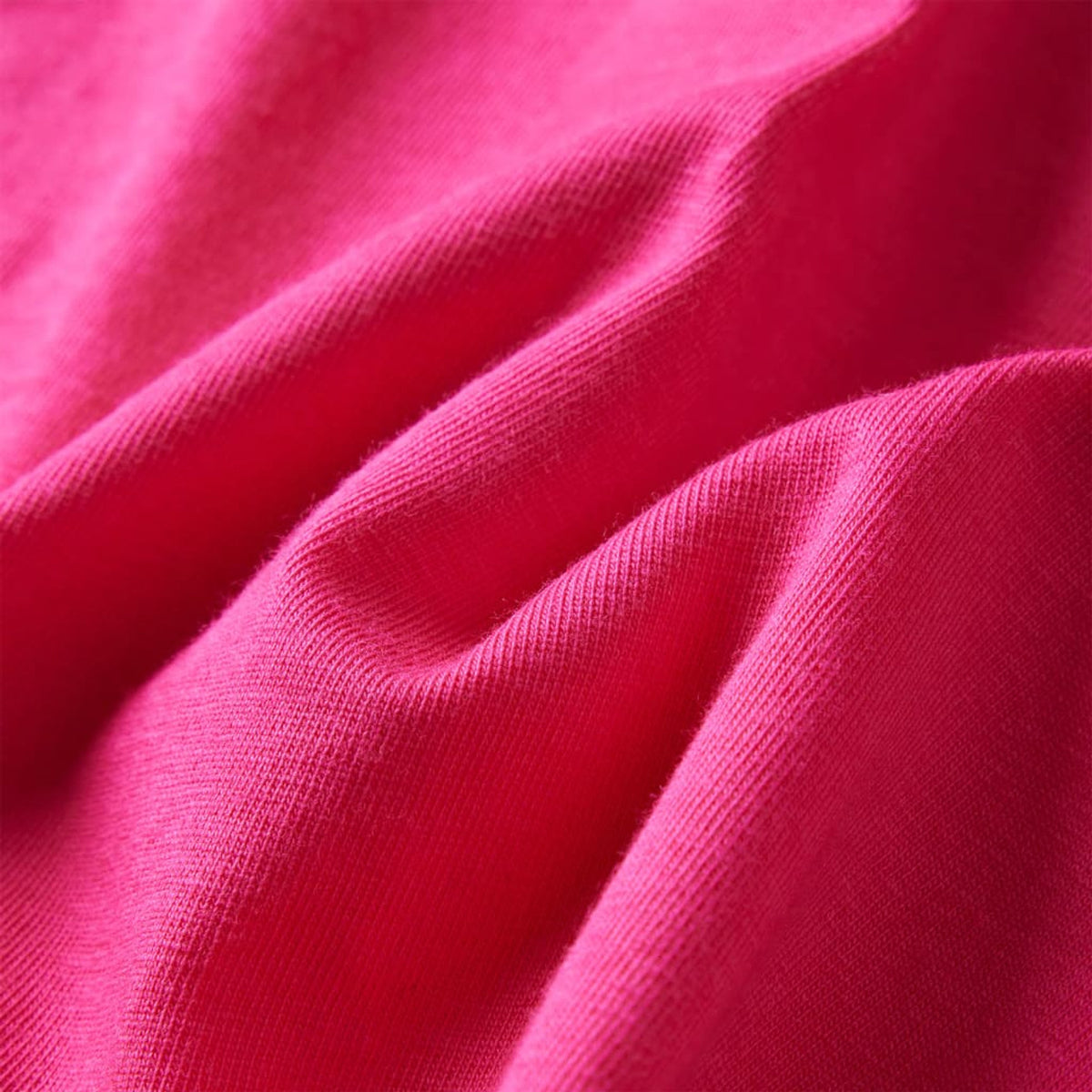 Kids T-Shirt Cotton Bright Pink 104 Children's Top Kids Clothing Variant 4