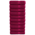 Towel Cotton Bordeaux 150 x 100 cm Bathroom Bath Linen Home Towels Variant 2