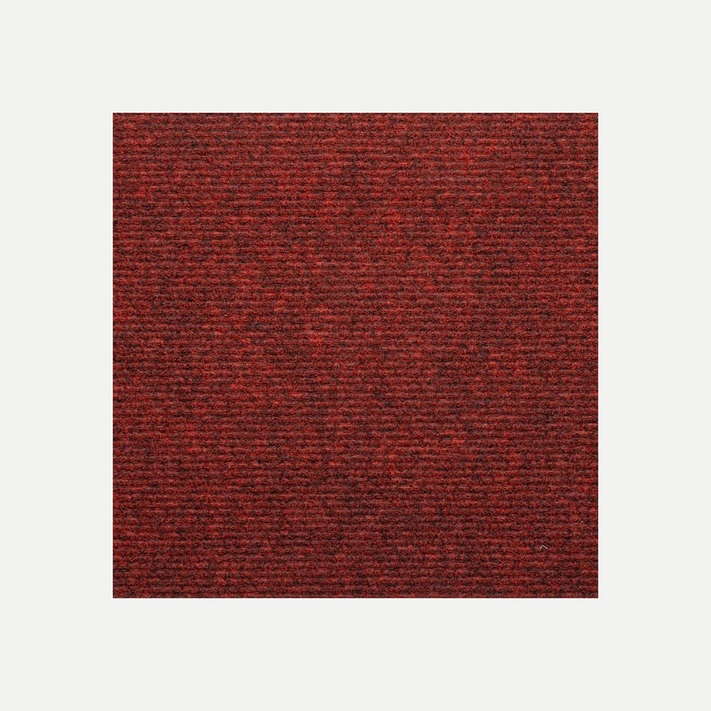 Stair Mats Self-Adhesive Needle Felt Fabric (95%Pes Red 65 x 22.5 x 3.5 cm