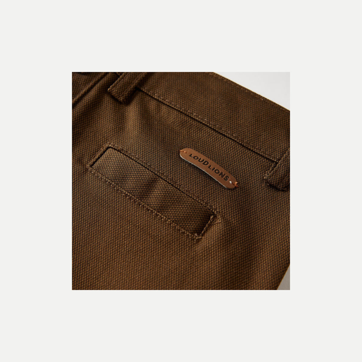 Kids'Pants Cognac Cotton 116 Kids' Bottoms Kids' Bottom 116 (suitable for 5-6