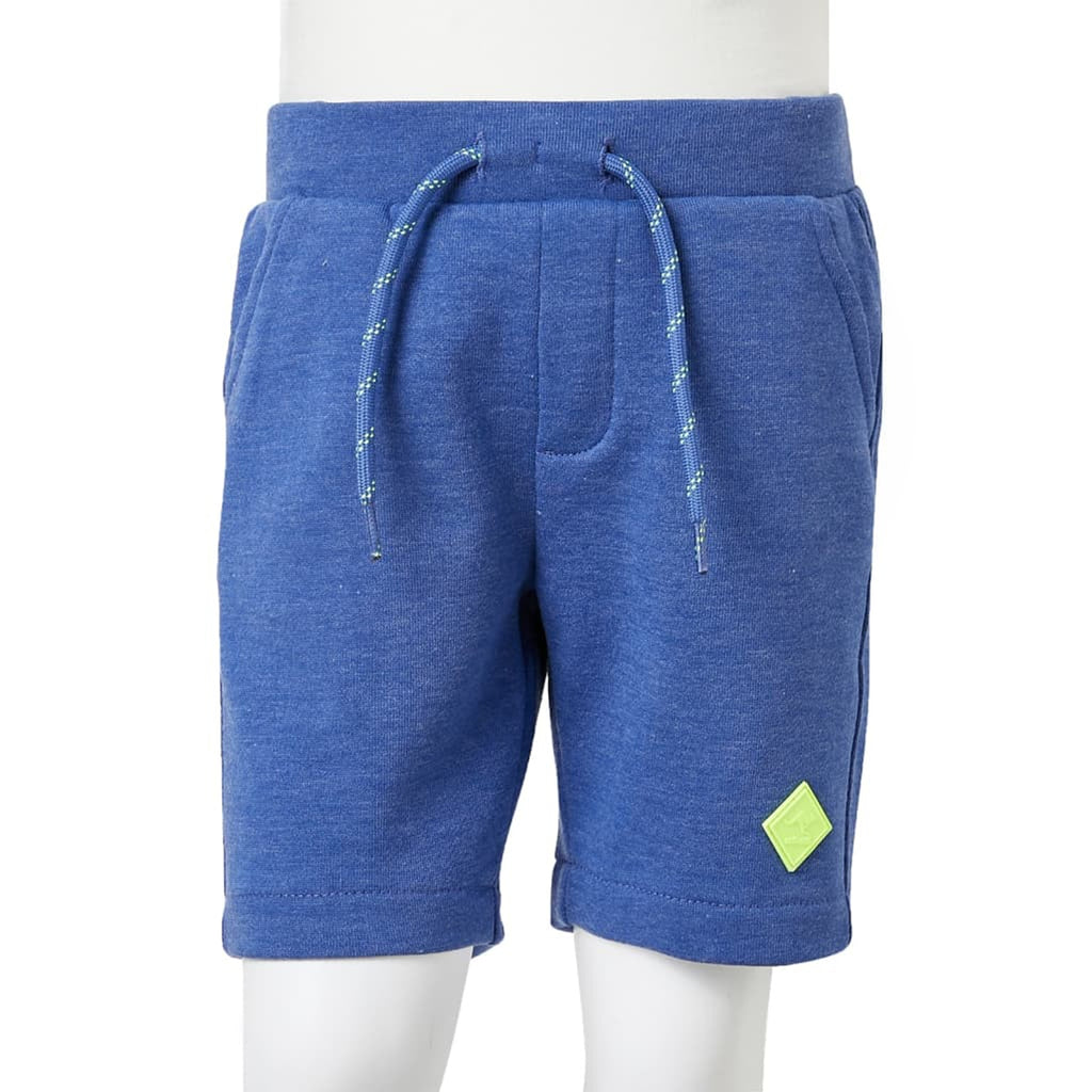Shorts Cotton Blue Melange 116 Kids' Bottoms Kids' Bottom Kids'Shorts