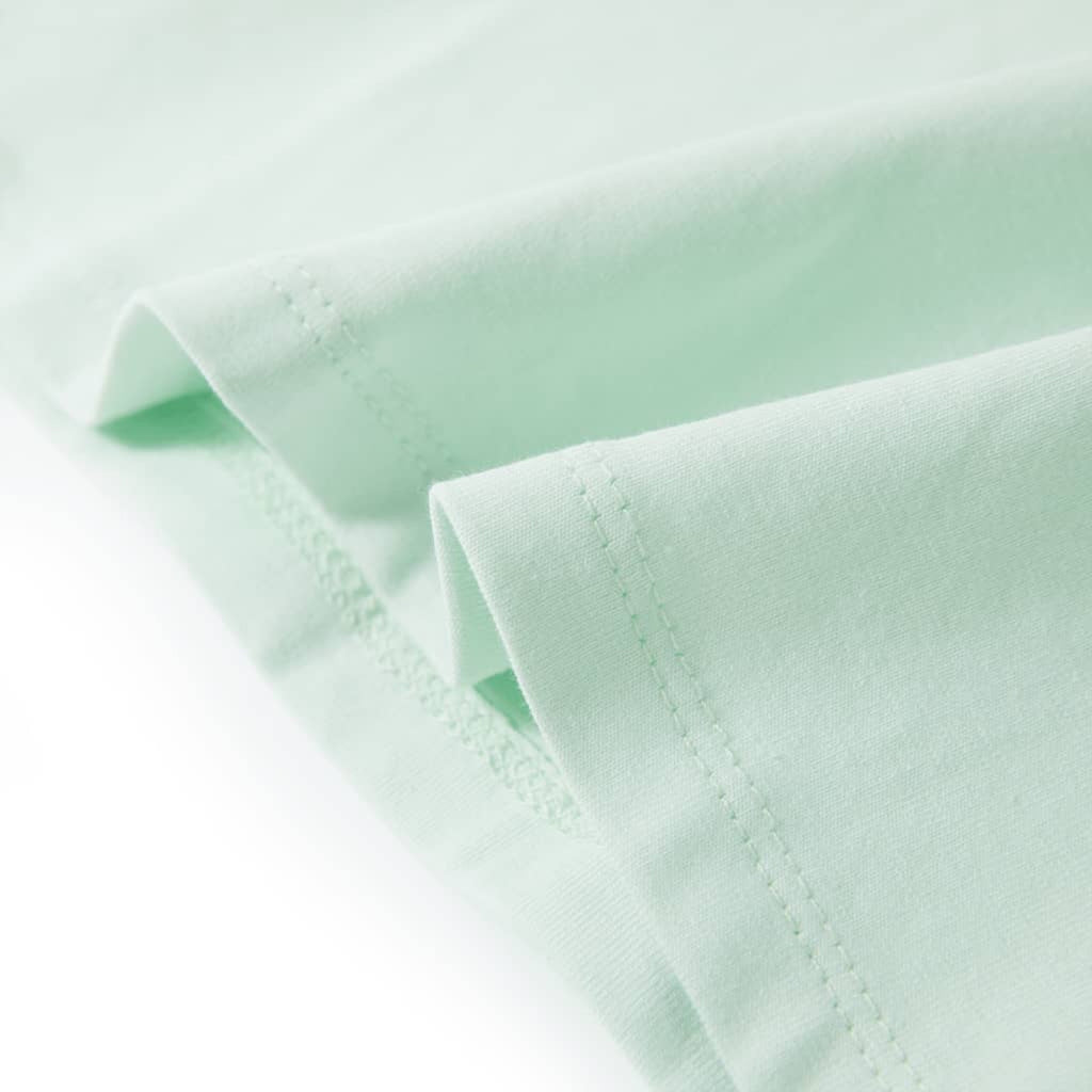 Kids T-Shirt Cotton Light Mint 128 Children's Top Kids Clothing Kids Variant 3