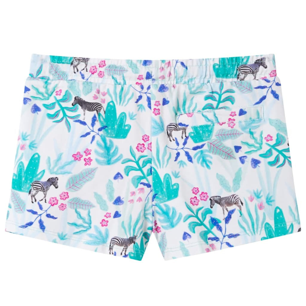 Shorts Cotton Ecru 128 Kids' Bottoms Kids' Bottom Kids'Shorts Drawstring 128