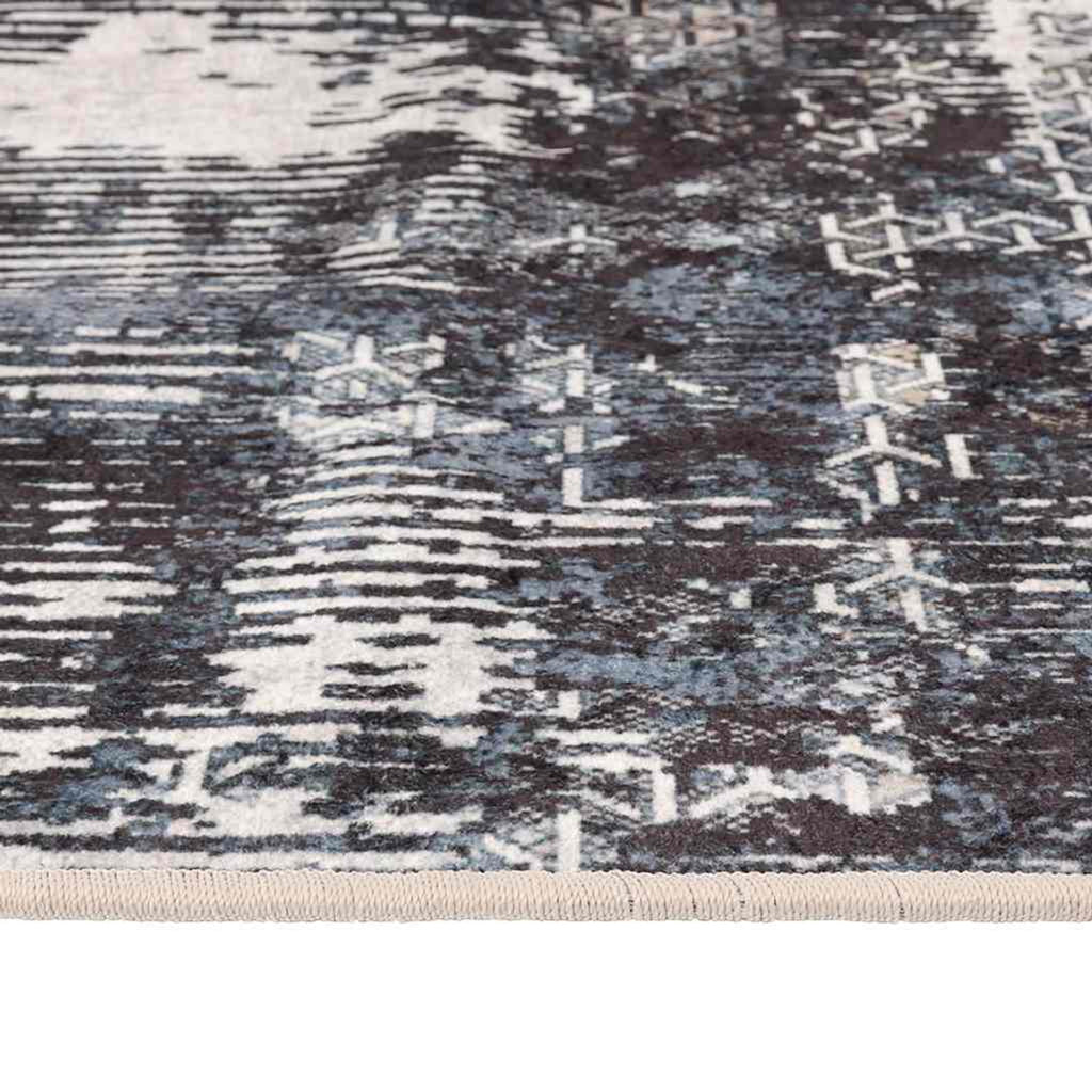 Rug Polyester Multicolour 80 x 0.4 x 150 cm Floor Mat Home Decor Variant 3