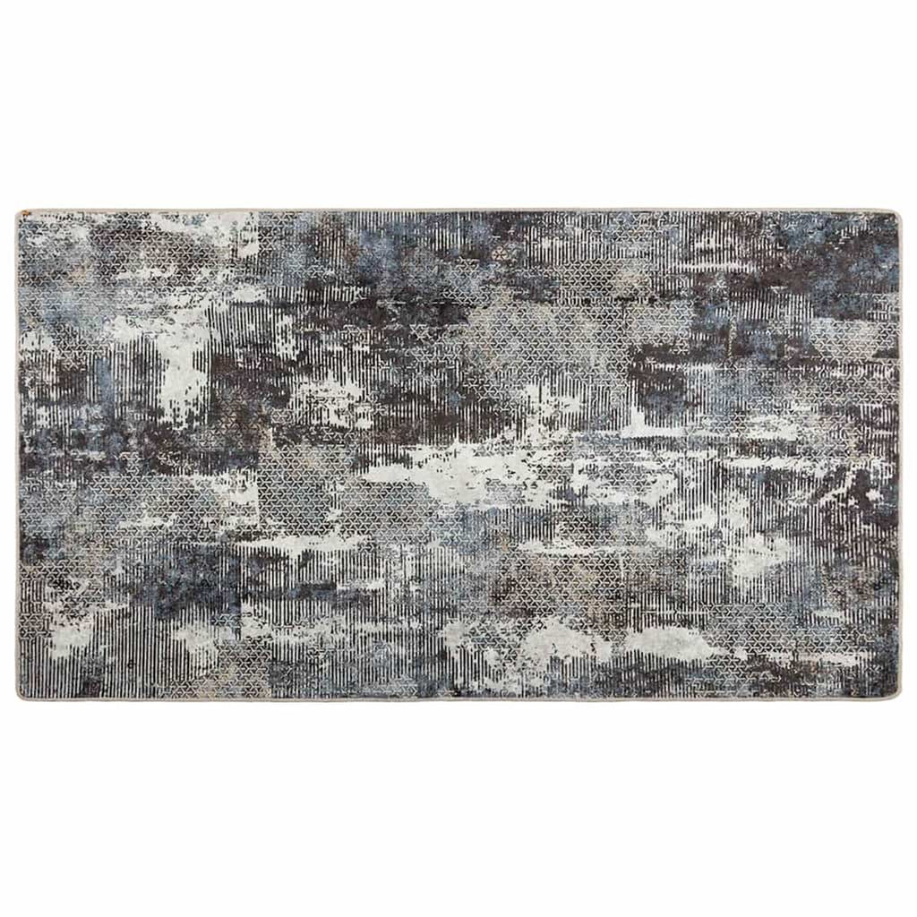 Rug Polyester Multicolour 80 x 0.4 x 150 cm Floor Mat Home Decor Variant 3