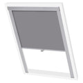 Roller Blind Blackout Fabric Grey 116.3 x 140 cm Window Shade Window Covering