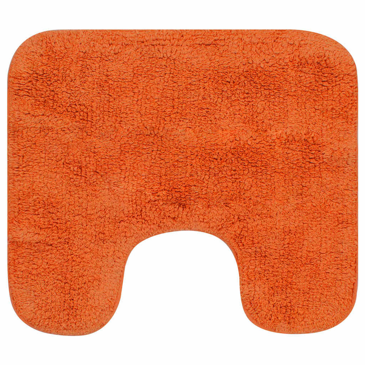 Bathroom Mat Cotton Orange 93 x 63 cm Floor Mat Home Non Slip Bath Mats & Rugs
