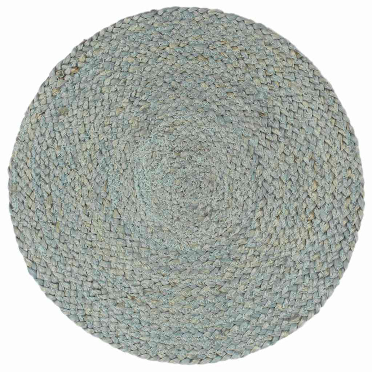 Placemats Plain Round Jute Oliver Green Floor Mat Home Non Slip Placemat 6 pcs
