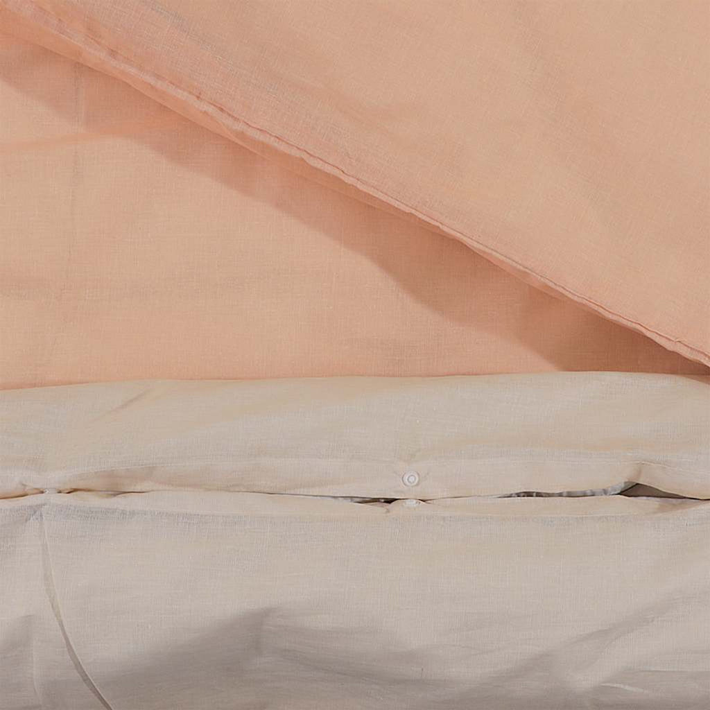 Duvet Cover Cotton Pink 200 x 140 cm Bedding Bed Linen Bedroom Quilt Variant 3