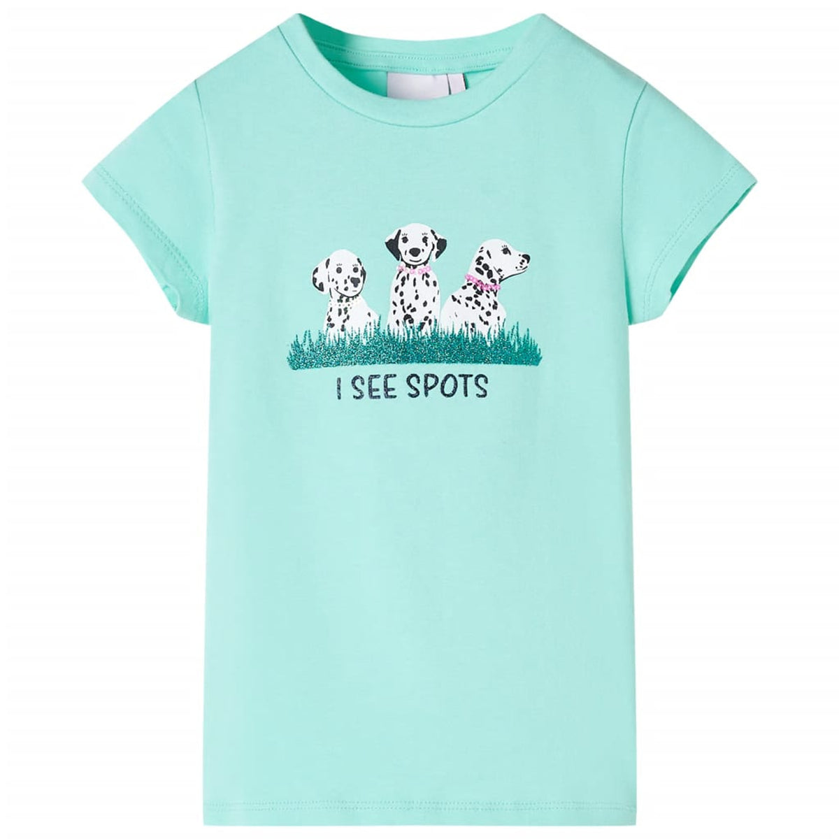 Kids T-Shirt Cotton Light Mint 140 Children's Top Kids Clothing Kids Variant 3