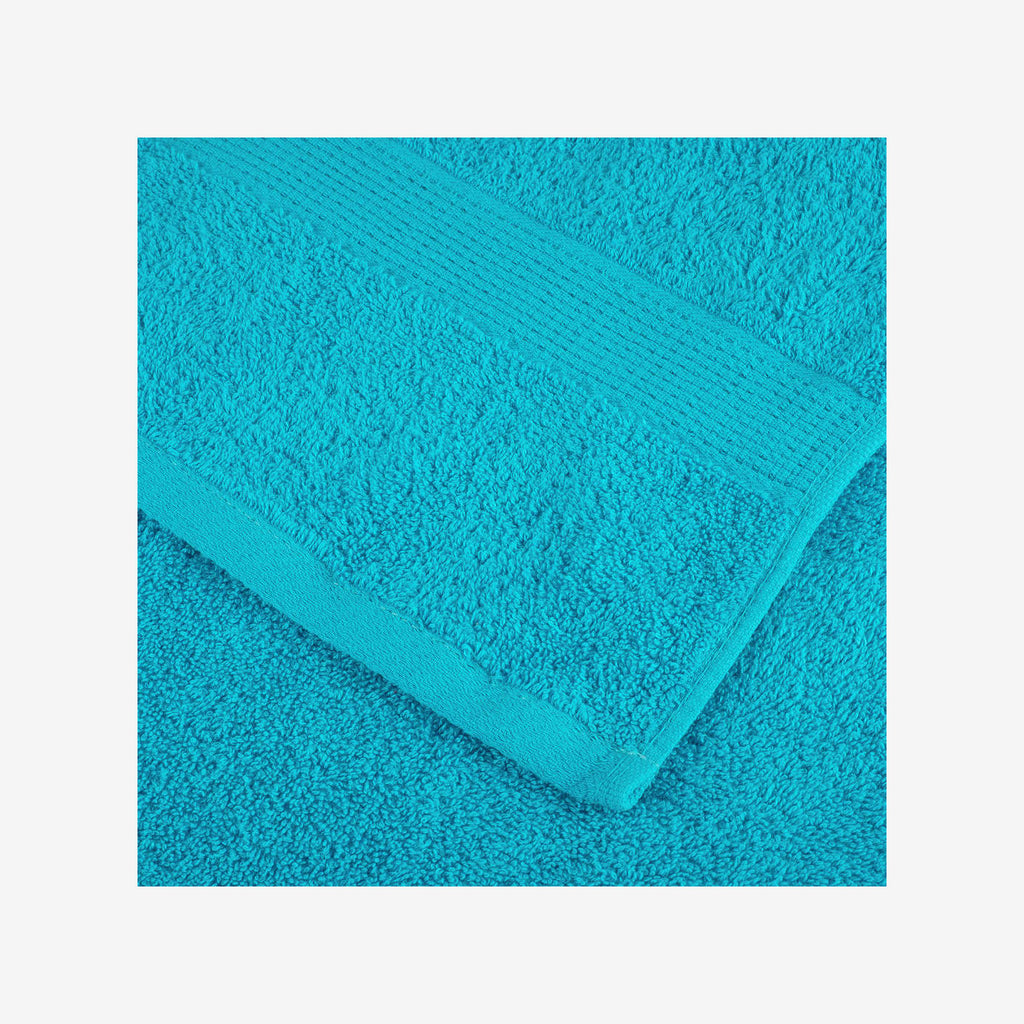 Towel Cotton Turquoise 150 x 100 cm Bathroom Bath Linen Home Towels Variant 2