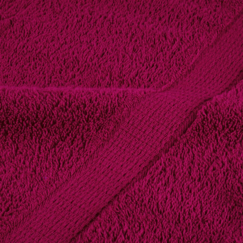 Towel Cotton Bordeaux 200 x 80 cm Bathroom Bath Linen Home Towels 4 Variant 2